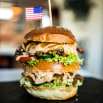 Double bacon burger