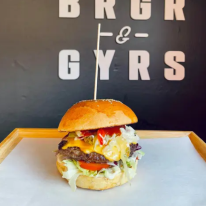 Retro burger
