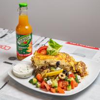 Moussaka menü