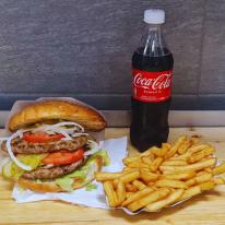 Éhes menü hamburgerrel