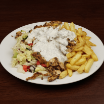 Gyros tál
