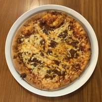 Bolognese pizza