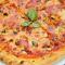 Sonkás-gombás pizza