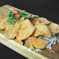 Alfi rántott csirkemell tál