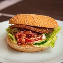 Baconos hamburger