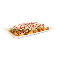 Steakburgonyás gyros tál