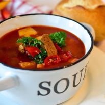 Újházy tyúkhúsleves / Hen soup Újházy style