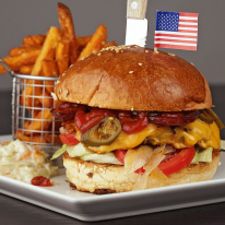 Challenger burger