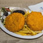 Rántott camembert sajt