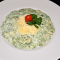 Gnocchi spenótos, fokhagymás, juhtúrós mártásban
