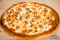 Fokhagymás csirke pizza