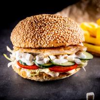 Chicken Steak Fresh Burger
