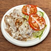 Fitness gyros tál