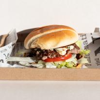 Black & Blue burger