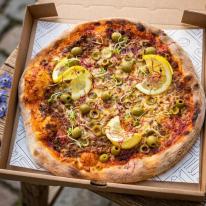 Szardíniás pizza