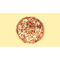 Sonkás-gombás pizza