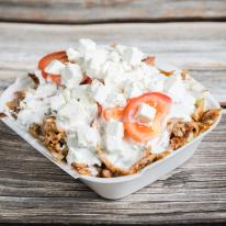 Gyros saláta feta sajttal