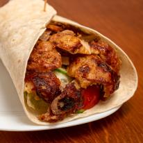 Gyros húsos tortilla