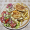 Tükörtojásos gyros tál