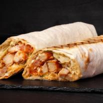Hagyományos shawarma sajttal