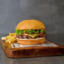 Sajtos hamburger