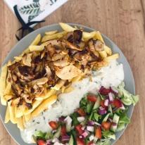 Normál gyros tál