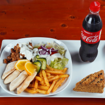 Gyros tál menü