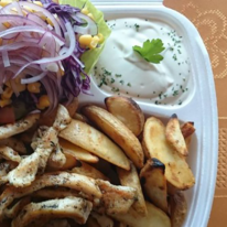 Gyros tál