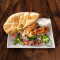 Souvlaki salátával