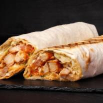 Teljes kiőrlésű shawarma 