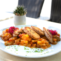 Magyaros szűzpecsenye medalion