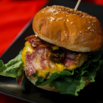 BBQ hamburger