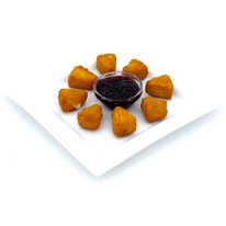 Rántott camembert sajt nuggets