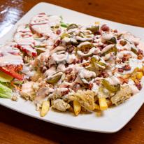 Fiúk kedvence gyros tál