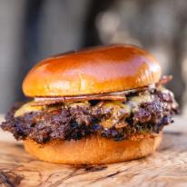Double Smashed Onion Burger
