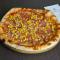 Sonkás-kukoricás pizza