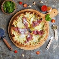 Körte varázs pizza