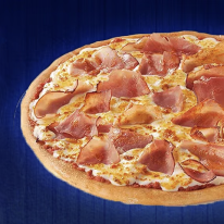 Prosciutto pizza