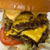 Tripla smash burger