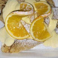 Barackos-túrós palacsinta