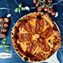 8. Pepperoni pizza
