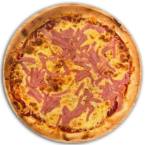 Prosciutto tradicionális pizza