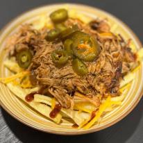 Pulled pork fries Pulled pork fries
