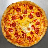 15. Lecsós pizza