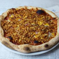 BBQ pizza