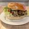Gombás hamburger