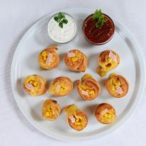 4. Prosciutto e mais pizzagolyó 4. Prosciutto e mais pizzagolyó