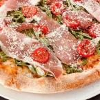 Prosciutto pizza