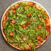 -Tri-color pizza