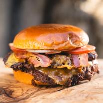 Dupla Classic + Bacon burger